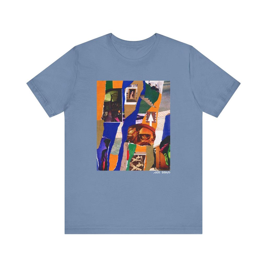 Flight Path T-Shirt and kids tshirt: Abstract Mixed Media Art, Graphic Tee
