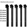 Shockproof Aluminum Alloy Bike Seatpost 300mm 25.4/27.2mm Fit for  Road Foldable Bicycle Use