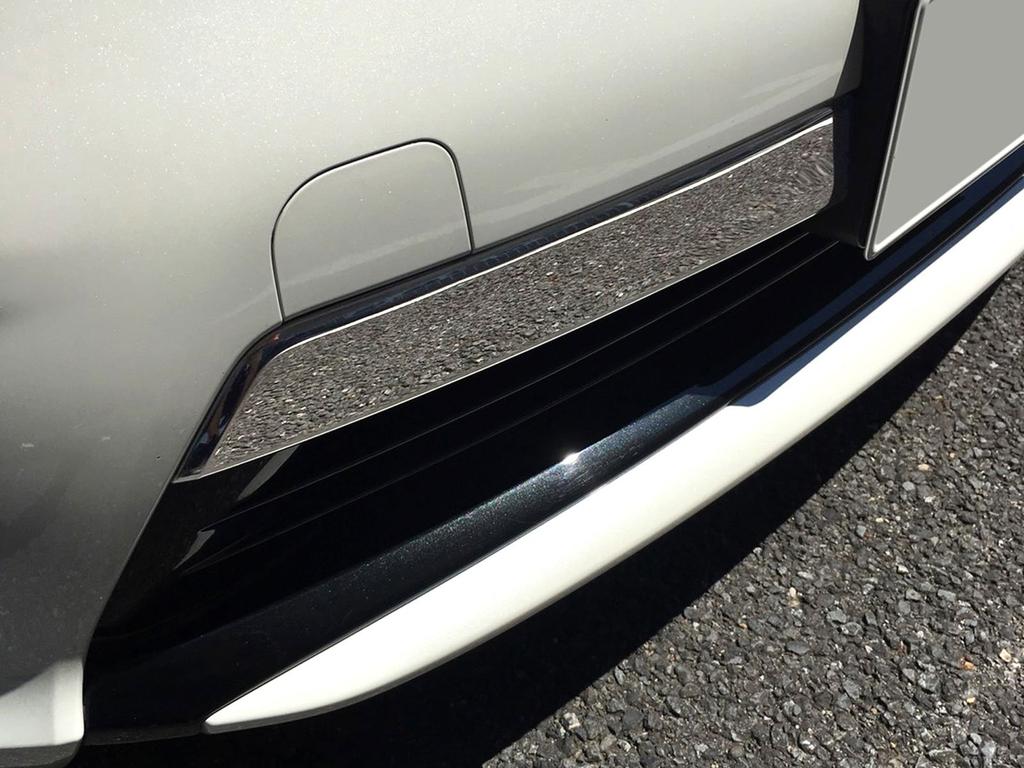 BRIGHTZ Prius ZVW30 Хромированные накладки на боковины переднего номерного знака из нержавеющей стали ZVW W30 30 22848 (Поздняя модель) Ультра-Зеркало [ЛИЦЕНЗИЯ-020]