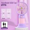 Handheld Mini USB Rechargeable Fan - Portable Gift for Students & Dorms