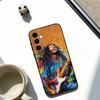 Чехол для телефона Bob Marley Singer Мягкий черный Для Samsung Galaxy A73,A72,A71,A70,A53,A52,A51
