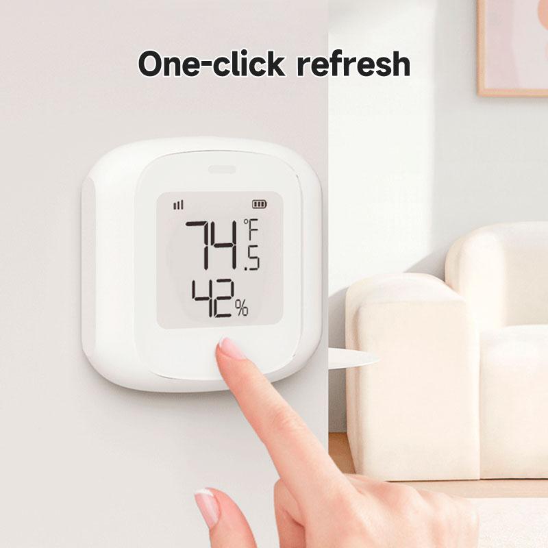 Умный Wi-Fi/Zigbee ЖК-датчик температуры и влажности Беспроводной детектор Интеллектуальная связь Поддержка Alexa Google Home