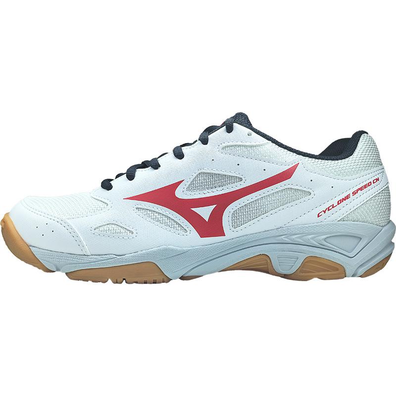 Mizuno Cyclone Speed CN Comfortable Versatile Breathable Lightweight Sweat-Absorbing Low-Top Training Shoes Unisex Sneaker White Red V1GA218121