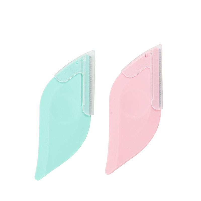 Складной триммер для бровей из нержавеющей стали с волнообразным узором Macro