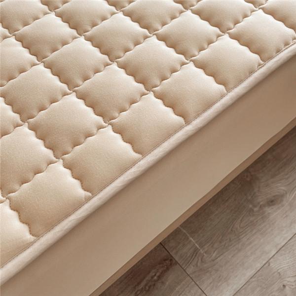 Водонепроницаемый защитный чехол для наматрасника, удобная простыня на подкладке, утолщенная стеганая простыня, дышащий наматрасник, топпер