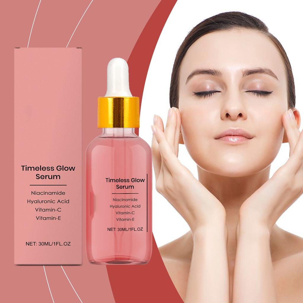 Гиалуроновая укрепляющая сыворотка Увлажняющая, укрепляющая, осветляющая и разглаживающая тонкие морщины сыворотка для лица 30 мл