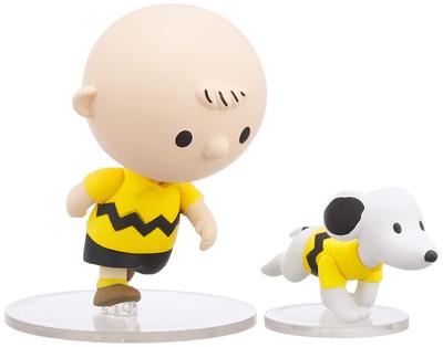 UDF Ультра Детальная Фигурка Серия PEANUTS 11 ЧАРЛИ БРАУН примерно готовая фигурка и СНУППИ, высота 94/42 мм, окрашенная,