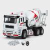 1/40 Scale Diecast Alloy Electric Mixer Car Model Metal Heavy Cement Mixe Truck Vehicles Car Model Sound and Light Childrens Toys Gift