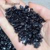 Black Tourmaline Crushed Stone Chips for Fish Tanks and Flower Pots, Ideal for Buddha Offerings.