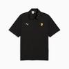 Puma FERRARI CLOUDSPUN Men's Polo Shirt Black 63424701 R L (52)
