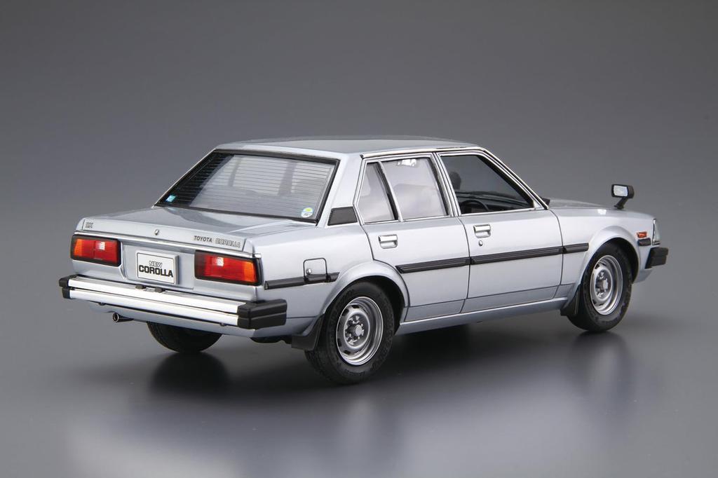 Aoshima Bunka Kyozai (AOSHIMA) The Model Car Series 1/24 Toyota E71/70 Corolla Sedan GT/DX '79 Plastic Model