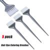 Hairdressing Tinting Comb Barber Dye Comb Hair Bleach Tinting Hair Dyeing Tool Hair Colouring Brush