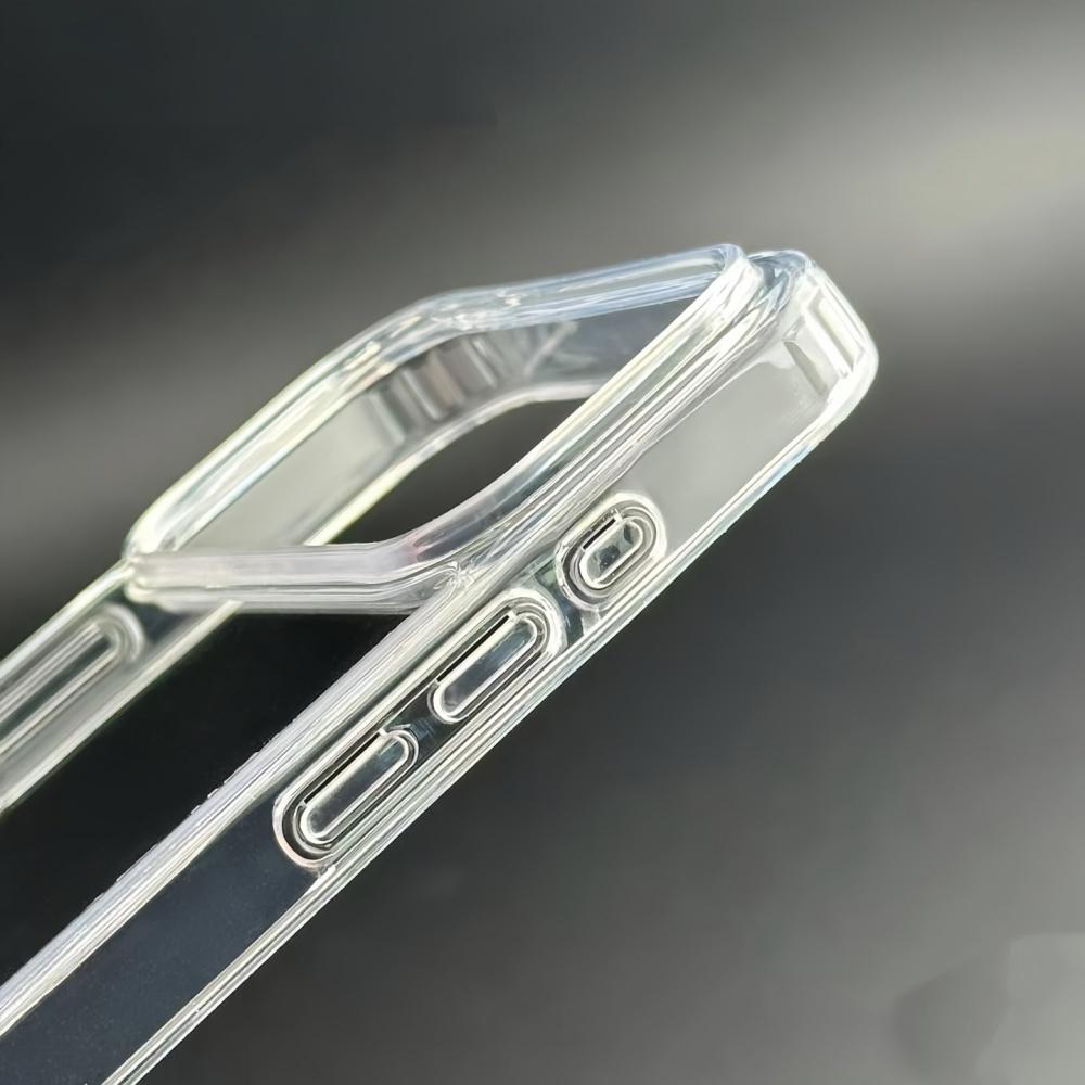 Роскошный прозрачный противоударный бронированный чехол для iPhone 17 Air 16 14 13 12 11 17 Pro Max Plus X XR 8 7 16E Телефон Прозрачная мягкая обложка