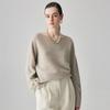 Paro Women's 100% Cashmere Chunky Knit Round Neck Sweater