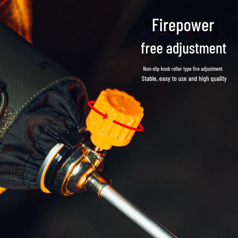 Handheld Spray Gun Lighter for Outdoor BBQ with Card Ignition and Aluminum Tube Fire Starter - Ideal for Burning Pig Hair & Barbecuing Without Hassle.