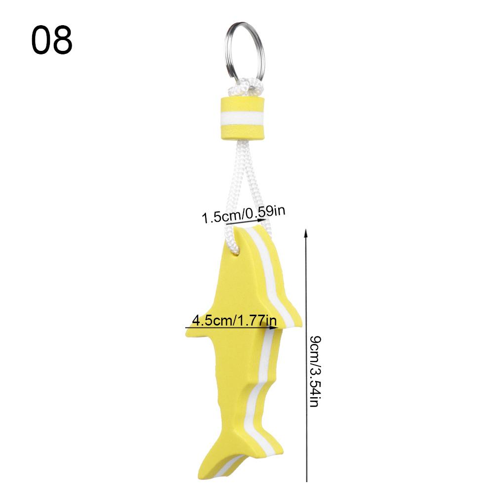 Accessories Boating Sea Water Floating Keychain Pool Parts Key Pendant Sailing Fishing Keyring