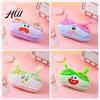 Marker Organizer DIY Pencil Case Box Long Hair Doll Design Personalized Large Capacity Zipper Closure Pen Drawing Tool Holder Long-haired