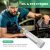 Инжектор жидкого топлива R134A 2 унции Шприц для масла/красителя Заправка автомобильного кондиционера Инжектор красителя/масла 1/4 дюйма Sae Заправщик хладагента