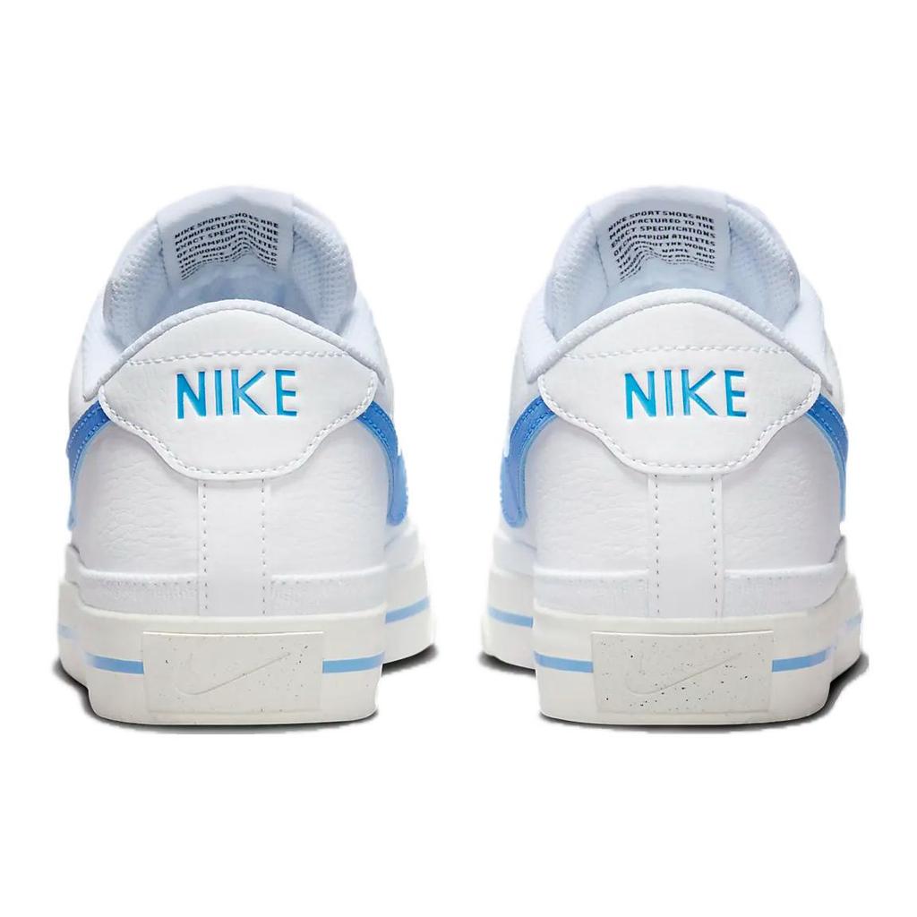 New Nike Court Legacy Next Nature 'White Sail University Blue' FQ6474-100