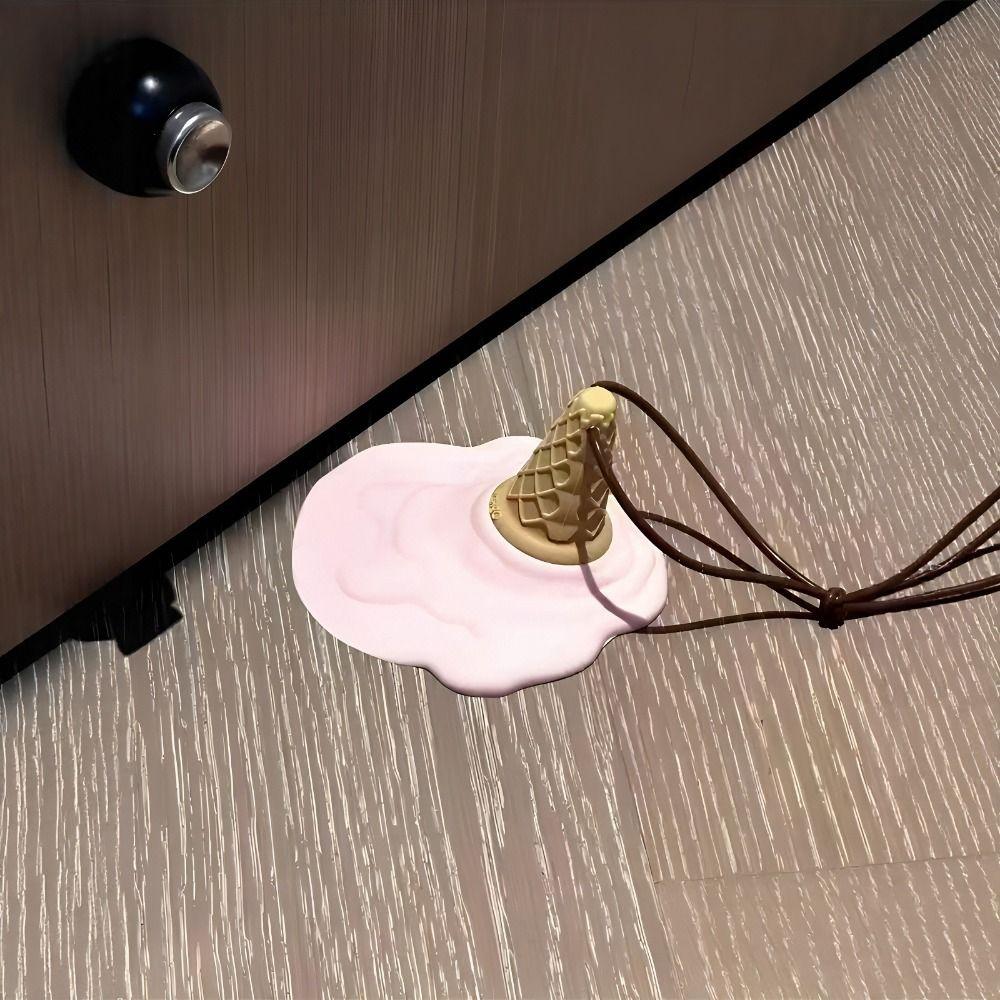 Simulation Ice Cream Safety Door Plug Bottom Suction Cup Anti-Collision Pad Baby Safety
