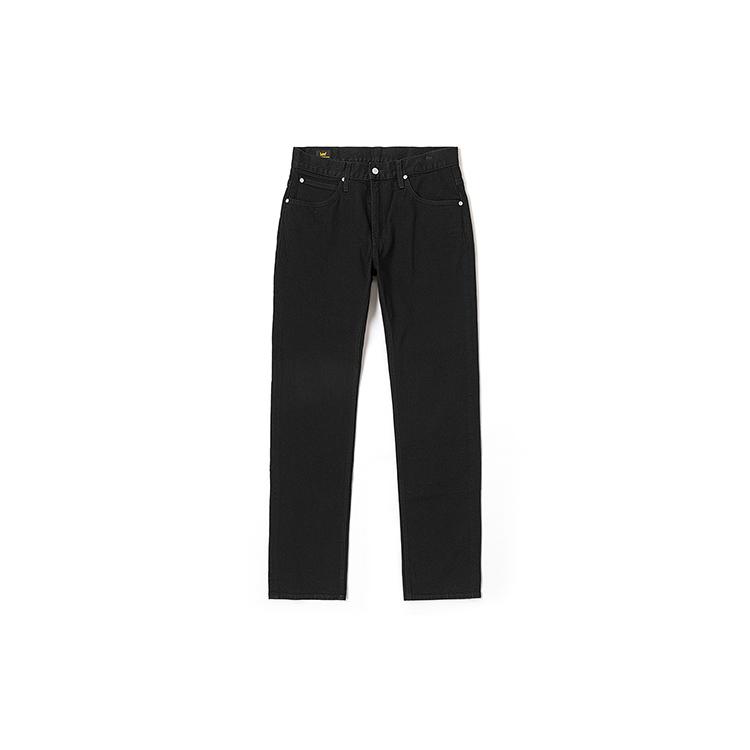 Lee Jeans Men's Black Moderate Straight Fit Pants LMB1007263YS00F898L00
