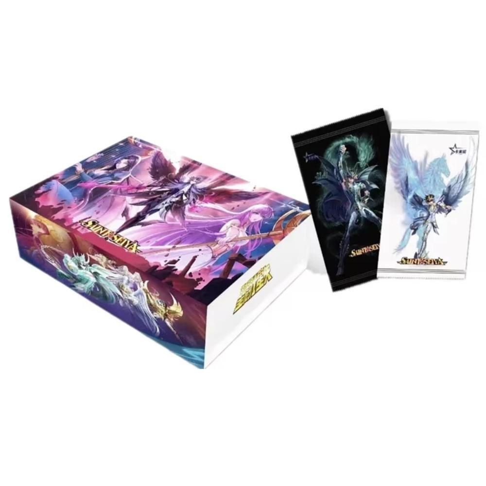 Оригинальные Коллекционные Карты KAYOU Saint Seiya Manga Version Пакетик Контракт Том 1 Аниме TCG Редкие Коллекционные Торговые Карты Подарки Игрушки