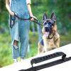 Нейлоновый светоотражающий многофункциональный выдвижной светоотражающий амортизирующий поводок для домашних животных, для обучения бегу, для больших собак, пряжка безопасности автомобиля