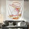 Sarah Kay Wall Tapestry Aesthetic Wall Hanging Printed Fabric Blanket Decorative Tapestries for Bedroom Living Room Home Decor