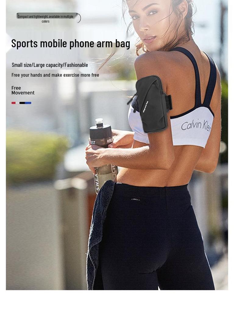Waterproof Universal Running Phone Armband: Men's & Women's Sports Wrist Sleeve