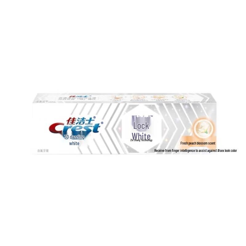 Crest Lock-White Зубная паста «Абсолютная свежесть» со вкусом персика