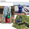 Water Bottle Holder, Outdoor Bottle Strap, Plastic Bottle Holder, Water Bottle Cover, Shoulder Strap Included (Black)