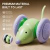 Cat Mouse Car Toy with Laser Teaser Stick Interactive Chase Play Toy for Kittens Indoor Exercise Daily Pet Supplies