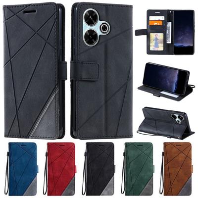 Для Coque Xiaomi Redmi 13 Чехол Роскошный Флип Кошелек Кожаный Чехол на для Fundas Xiomi Xiaomi Redmi 13 Redmi13 13C Чехол для телефона