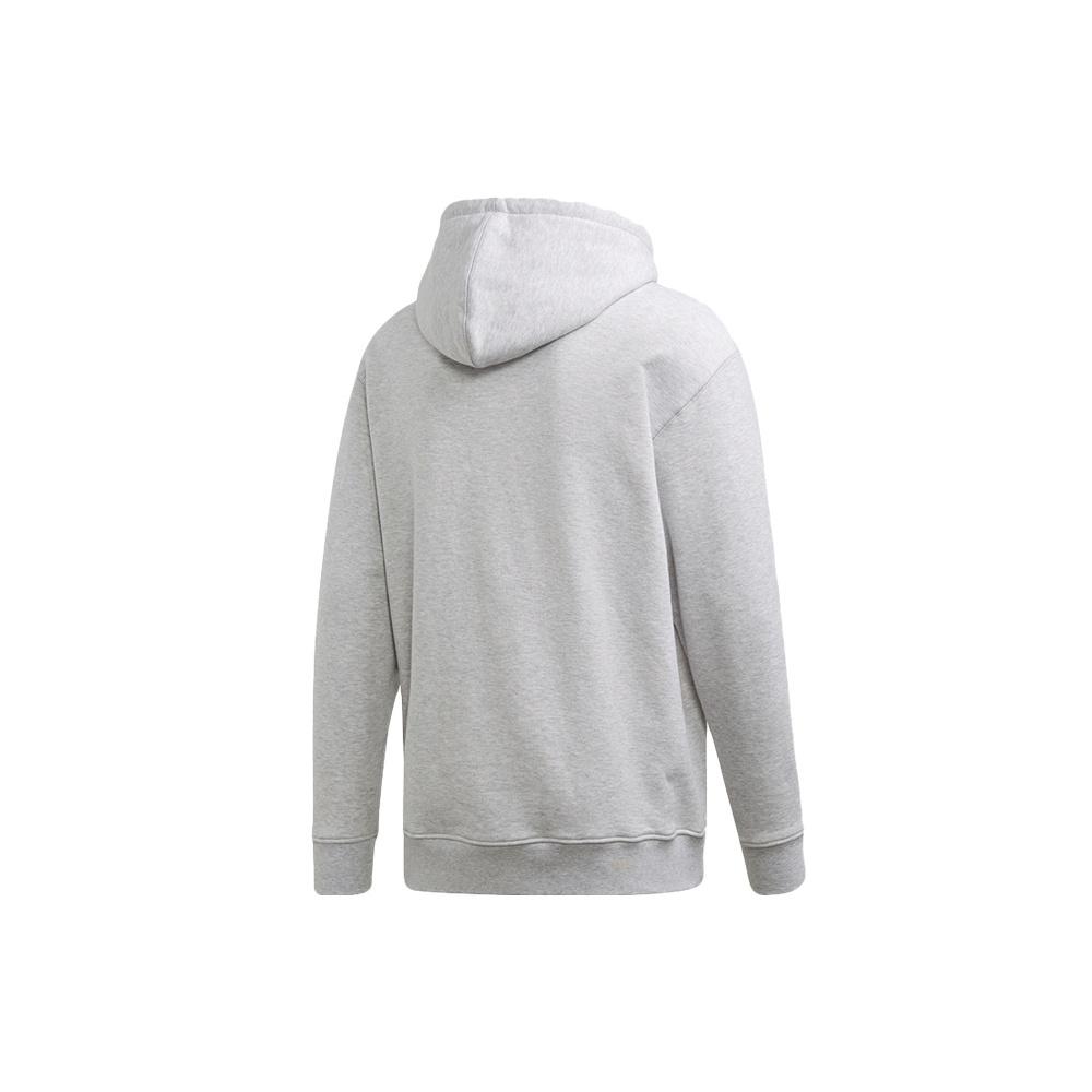 adidas originals Casual Sports Solid Color hooded Pullover Gray Men's EJ7423