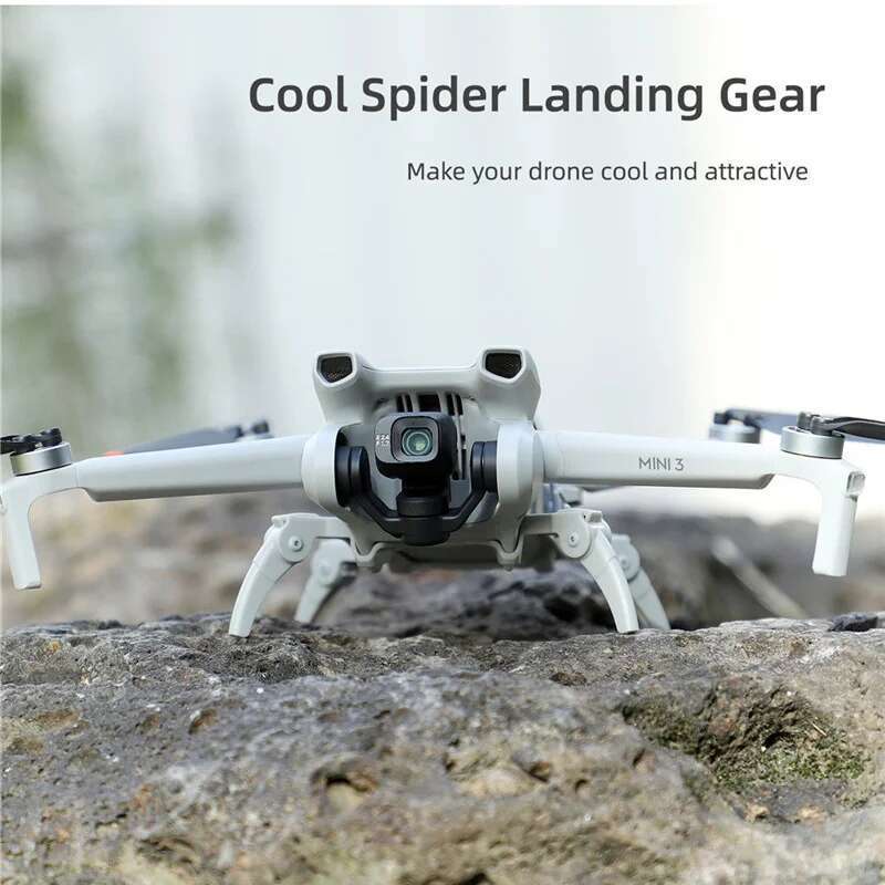 Foldable Spider Landing Gear for DJI Mini 3 Protector Extension Legs Protective Support Legs Extender Accessories