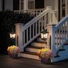 Waterproof Solar Planter Light Wall Mounted Planter Lamp Pathway Garden Light  Outdoor Wall Light