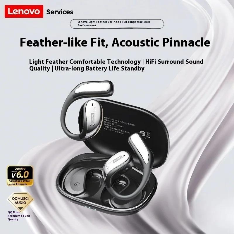 Original Lenovo LE505 Sport Earphones Bluetooth 6.0 OWS Wireless Headphones HIFI Stereo Bass Music Game Sport Earbuds