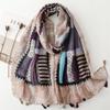 Women Cotton Scarf Fashion Beach Printt Shawl Wraps Female Foulard Tassel Scarves Arab Hijabs Muffler Bandana Pareo