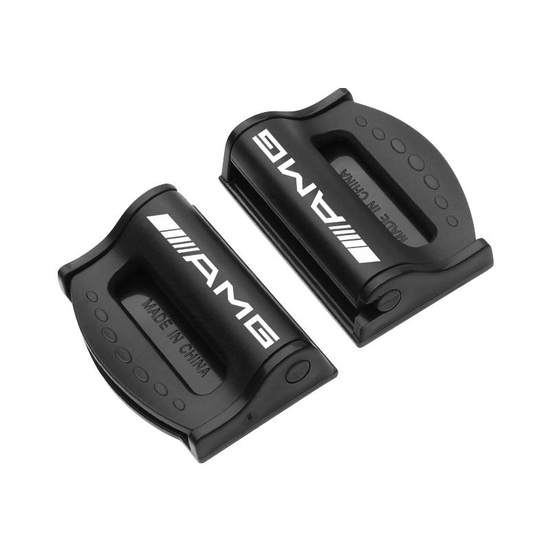 2 шт. Зажим для пряжки ремня безопасности автомобиля, стопор ремня безопасности, регулировочный зажим для Mercedes-Benz AMG C500 C200 C300 A B C E GLA CLA GLK GL ML GLE W204 W205 W211