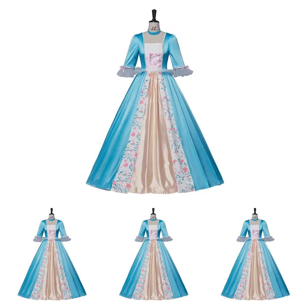 Косплей-платье Барби в роли принцессы и нищенки из полиэстера и спандекса для костюма на Хэллоуин