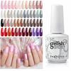 Набор гелевых лаков для ногтей GELISH: Высококачественная база и топ для нейл-арта