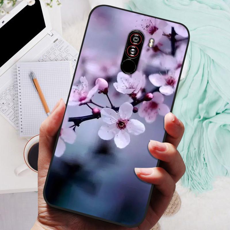 Для xiaomi mi pocophone f1 Чехлы Кот Расписной Мягкий ТПУ Силиконовый Чехол для Телефона Для xiaomi poco F1 Чехол PocofoneF1 Чехол Coque Etui