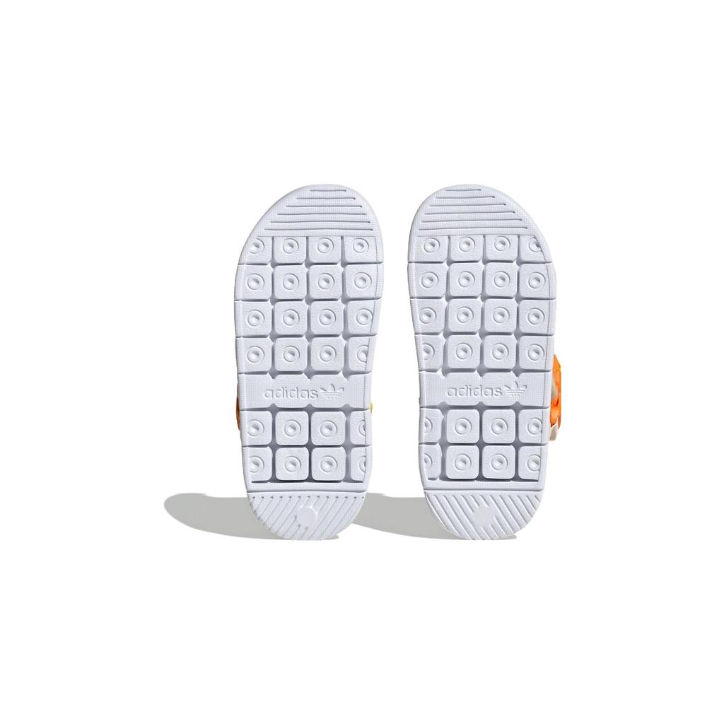 Adidas Originals 360 3.0 Sandals Non-Slip Shock Absorbing Durable Kids Sandals Kids Sandals Off-White Orange ID7482