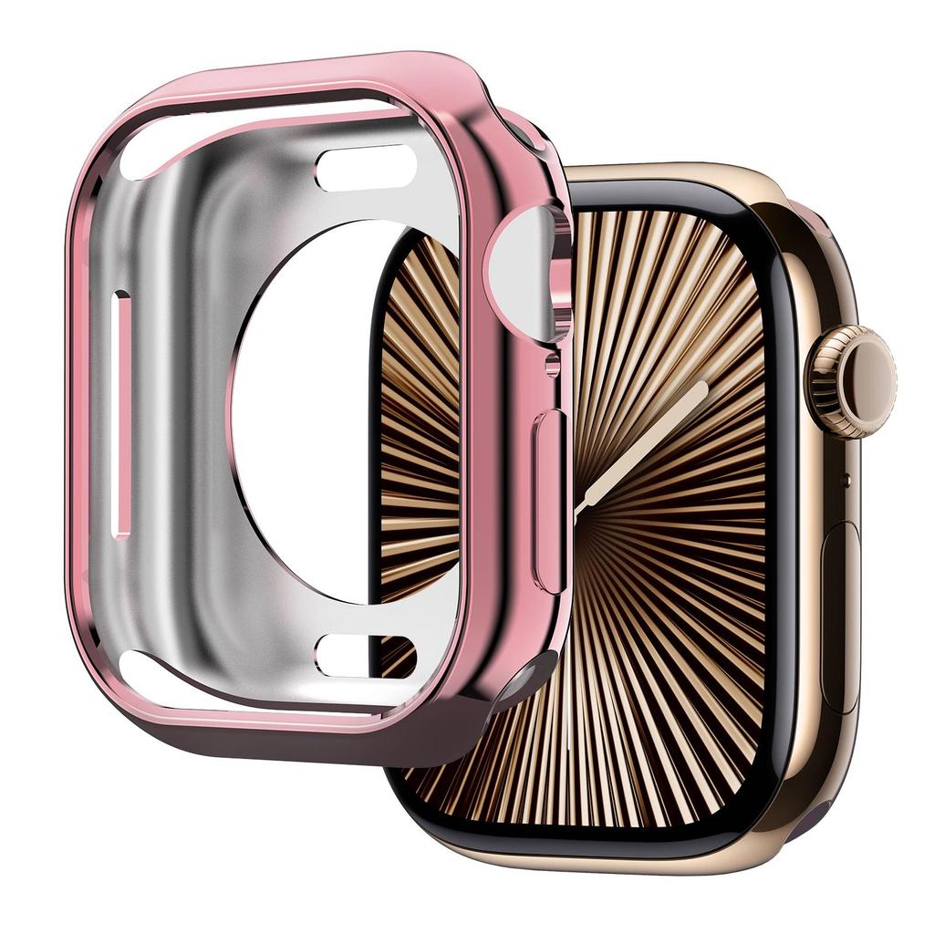 Полый чехол из ТПУ для Apple Watch 10 46 мм 42 мм Аксессуары БЕЗ Защиты экрана Мягкий Защитный бампер Чехол iWatch Серия 10 46 мм