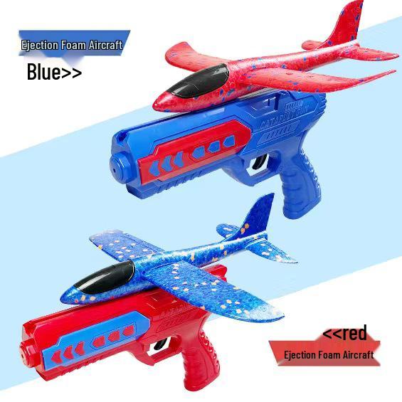 Popular Internet Star Catapult Airplane Toy - Foam Light Launcher for Boys and Girls