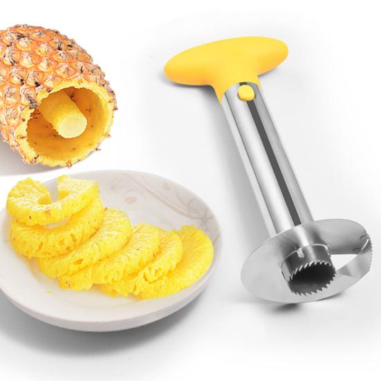 Овощечистка для очистки ананасов из нержавеющей стали, нож для резки, нож для очистки фруктов, легкая резка, антикоррозийные лезвия, кухонный гаджет