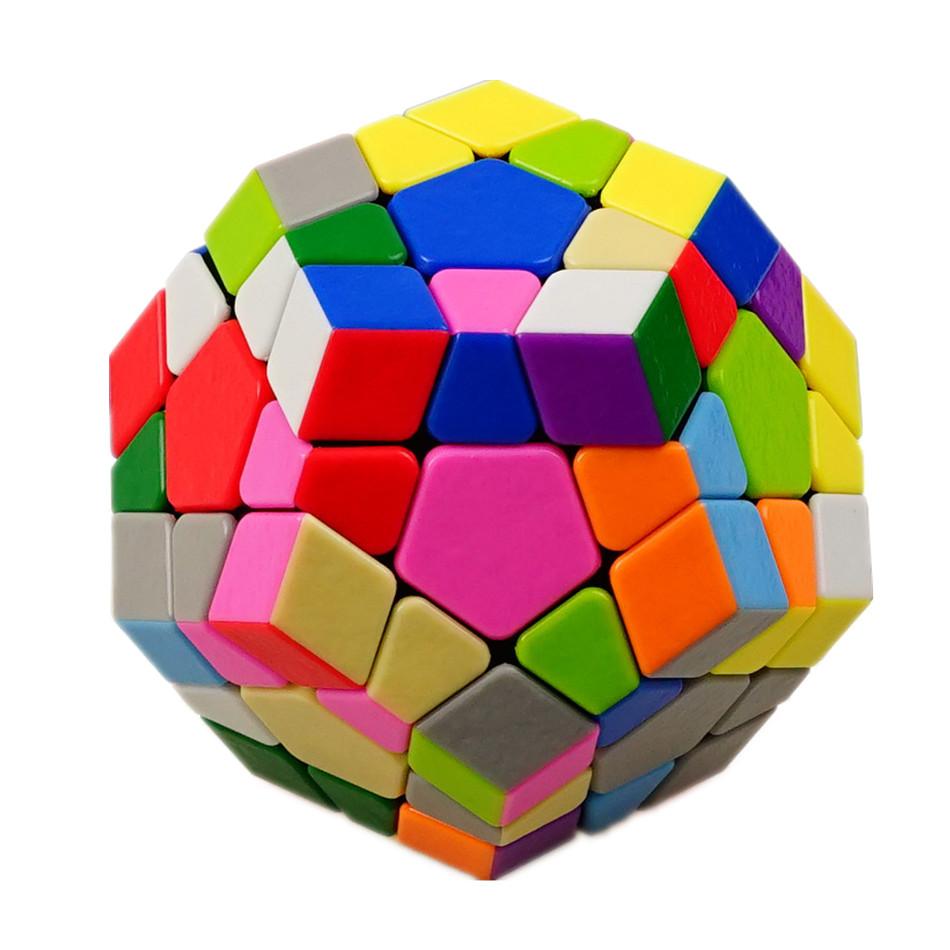 Shengshou 3x3 Megaminxeds Cube Наклейка 3x3x3 Gem Magic Cube Матовый 3 слоя Скорость Профессиональные игрушки-головоломки Megaminx