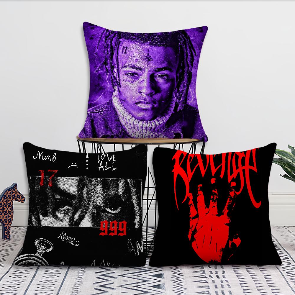 Подушка Singer X-XXXTentacionS Revenge 17 для гостиной, изголовья, офиса, спальни, дивана, для сна