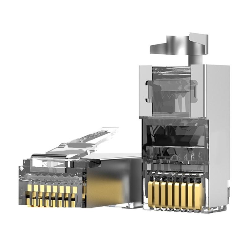 Огнестойкие ПВХ разъемы RJ45 Ethernet CAT6A с улучшенной идентификацией кабеля и устойчивостью к изгибу