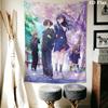 The dangerous thing in my heart Wall Tapestry Aesthetic Wall Hanging Printed Fabric Blanket Decorative Tapestries for Bedroom Living Room Home Decor